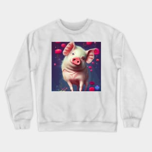 Cute Piggy Crewneck Sweatshirt